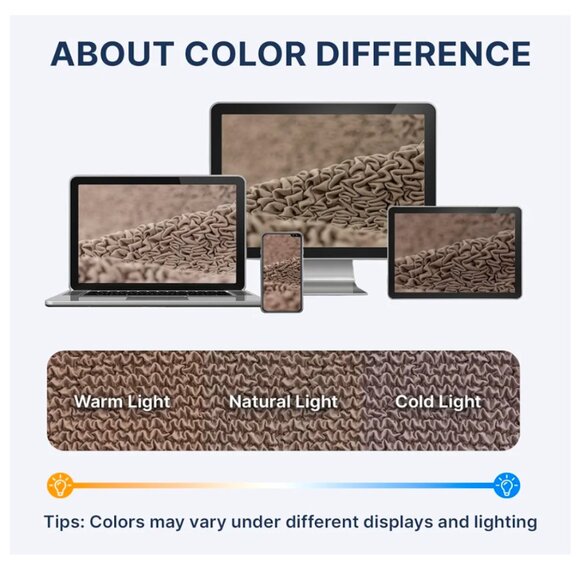 Sofa Slipcover - Stretch Couch Cover - Stylish Cushion Sofa Cover - Picture 10 of 11